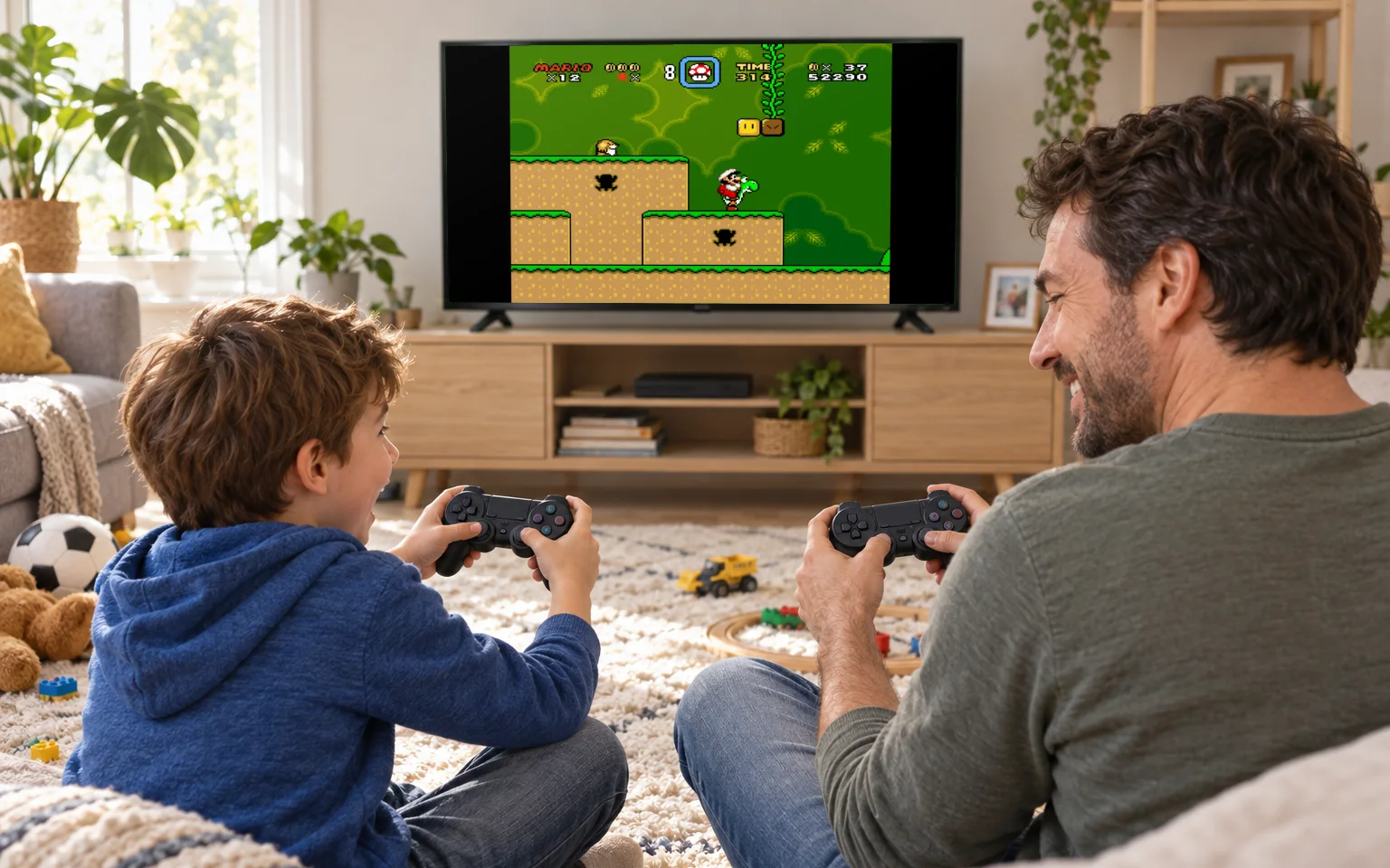 Giochi retrò con i bambini: una guida per genitori