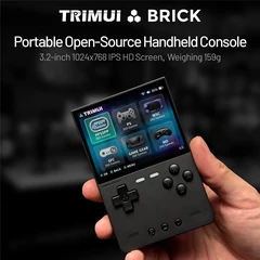 Trimui Brick held in one hand